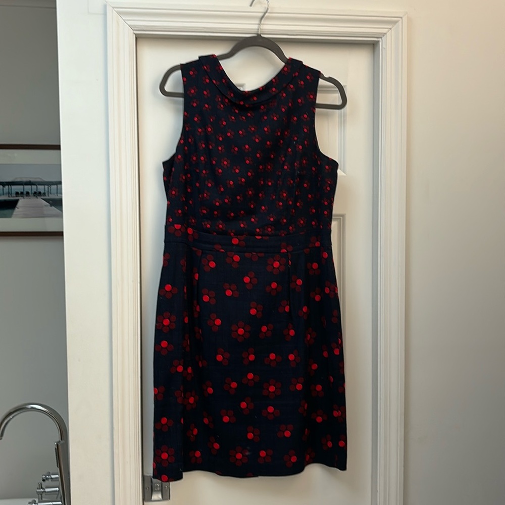 Boden print retro inspired dress